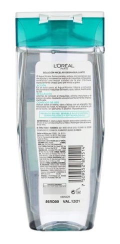 Agua Micelar Limpieza Facial Piel Mixta A Grasa Loreal 5en1 en internet