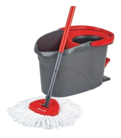 Mopa Balde Centrifugo Escurridor A Pedal Vileda Microfibra - tienda online