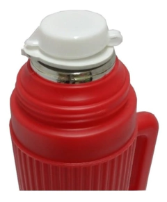 Termo Lumilagro Clásico De Vidrio 1l Rojo en internet