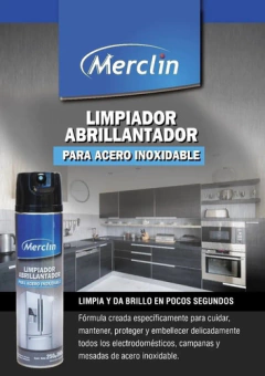 Limpiador Abrillantador Acero Inoxidable Merclin en internet