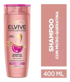 Shampoo Y Acondicionador Elvive Kera-liso Keratina Mk 400ml en internet