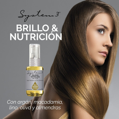 System 3 Tratamiento Brillo Y Nutrición Oleos Vitales 30ml en internet