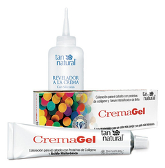 Coloracion Tan Natural Tintura Crema Gel + Revelador Crema