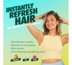 Shampoo Seco Batiste Original Lavado Sin Agua En Aerosol - Tienda Ramona