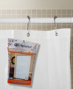 Protector Cortina De Baño Eliplast 70 Micrones Blanco en internet