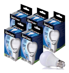 Lampara Led Luz Blanca 10w Rayovac 1050 Lúmenes Pack 6un