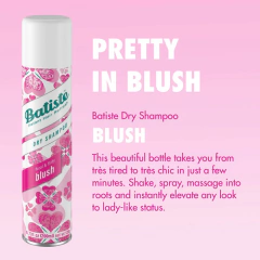 Shampoo Seco En Aerosol Batiste Blush Floral Lavado Sin Agua