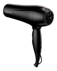 Secador De Pelo Ga.ma Italy Mistral Ceramic Ion Negro 220v - comprar online