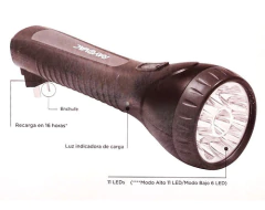 Linterna Recargable 11 Led Rayovac Alcance 42m Hasta 25hs - Tienda Ramona