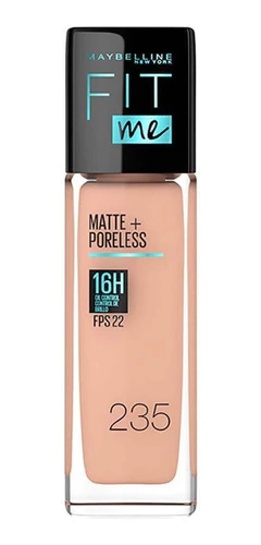 Imagen de Base Líquida Maybelline Fit Me Matte Y Sin Poros Con Fps 22