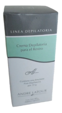 Crema Depilatoria Facial+ Emulsión Postdepilado Andre Latour en internet