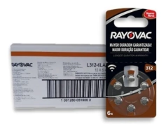 Pilas Para Audífono Rayovac Blister 6un Pack 10un