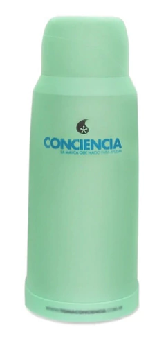 Termo Lumilagro Conciencia 1 Litro Tapon Para Mate O Cafe