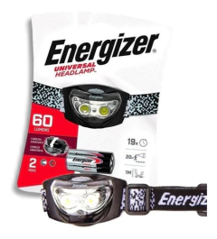 Linterna Vincha Led Minera Energizer Manos Libres 60 Lumens - Tienda Ramona