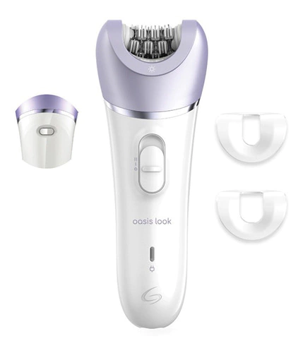 Depiladora Electrica Gama Oasis Look Piernas Axila Y Rosto