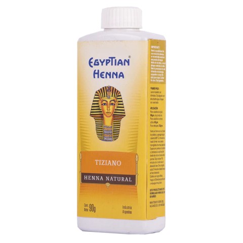 Henna Egyptian Polvo 90g Varios Tonos