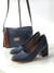 SALE ZAPATOS DE CUERO AZUL: YORK CHOIKA TALLE 38 en internet