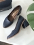 SALE ZAPATOS DE CUERO AZUL: YORK CHOIKA TALLE 38 - comprar online