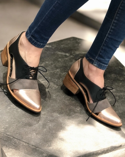 ZAPATO DE CUERO: JAZMÍN CHOIKA - comprar online