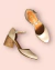 GUILLERMINAS DE CUERO ALMA NUDE CHOIKA - comprar online