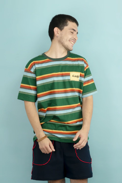 REME S/GENERO RAYADA VERDE - comprar online