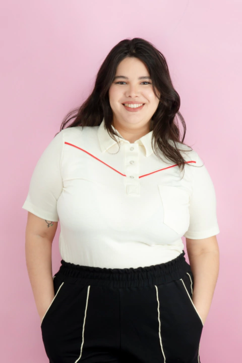 Chomba mujer CREMA - comprar online