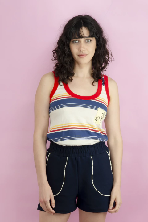 MUSCU RAYAS CREMA RETRO - comprar online