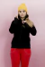 CAMPERA PLUSH CUELLO NEGRA - comprar online