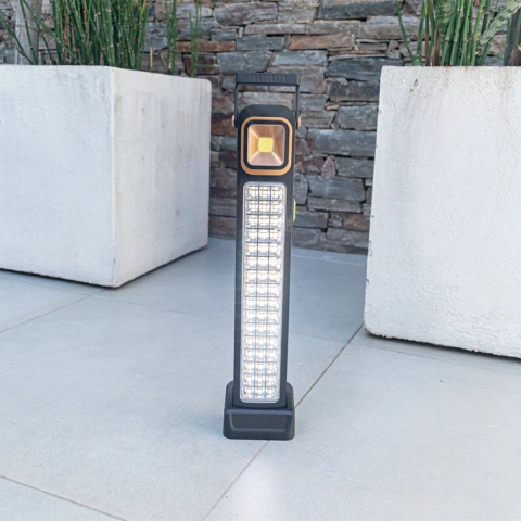 Luces Luz De Emergencia 48leds Solar Usb Blanca/calido