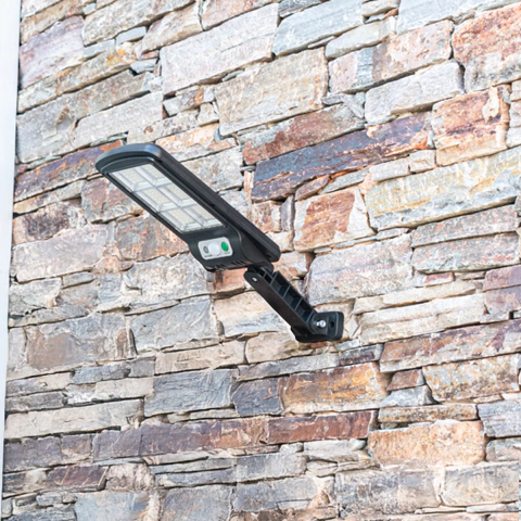 Reflector Led Solar Luminaria Calle Sensor Movimiento