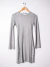 2da Vestido Bershka T.XS Gris (102048) - comprar online