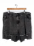 Short cheta denim T.XL Negro (99759)