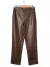 Pantalon Primark T.40 Ecocuero Marron (99407)