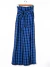 Pantalon Zara T.26 Azul Cuadros Negro Y Rojo (108233)