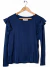 Remera Rapsodia T.M Azul Manga Larga Volados (104438)
