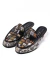 Zapato Sylvie T.36 Cuero Reptil Gris Print (111091)