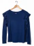 Remera Rapsodia T.M Azul Manga Larga Volados (104438) - comprar online