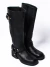 Bota Triacca T.36 Cuero Negro (108232)