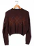 Sweater T.L Marron Rombo Celeste (110253)