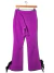 Pantalon Naima T.M Violeta Plumas Negras (111102) - comprar online