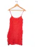 Vestido zara T.L Rojo (98050) - comprar online