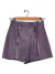 Pollera Short Vero Moda T.S Cuero Lila (108598)