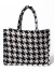 Cartera H&M Negro Y Blanco (108309)