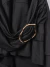 Vestido T.L Negro Hebilla Dorado (109098) en internet