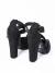 Taco forever 21 T.37.5 Negro Gamuza (111110) - tienda online