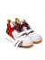 Zapatilla Kosiuko T.39 Blanco Animal Print (95915)