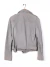 2da Campera Mango T.S Cuero Gris Claro (107841) - comprar online