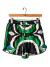 Short zara T.26 Estampado Verde (102420)