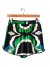Short zara T.26 Estampado Verde (102420) - comprar online