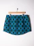 Pollera zara T.42 Verde Azul Y Negro (101621) - comprar online